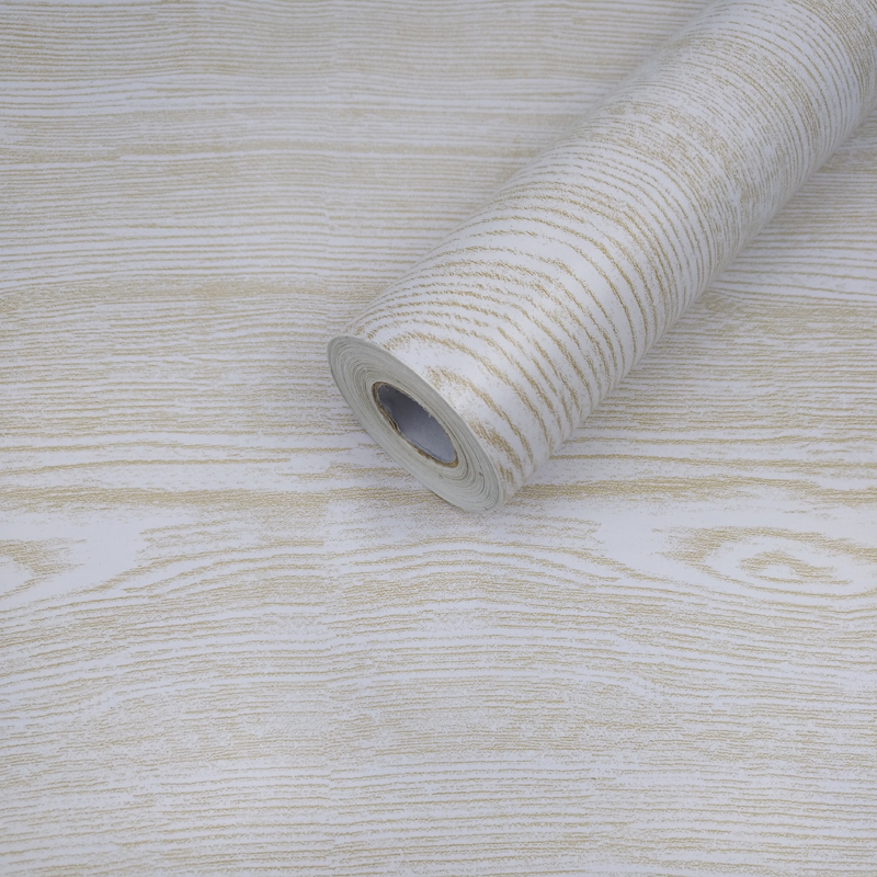 Rollo de PVC Autoadhesivo Simil. Madera 80 mic.