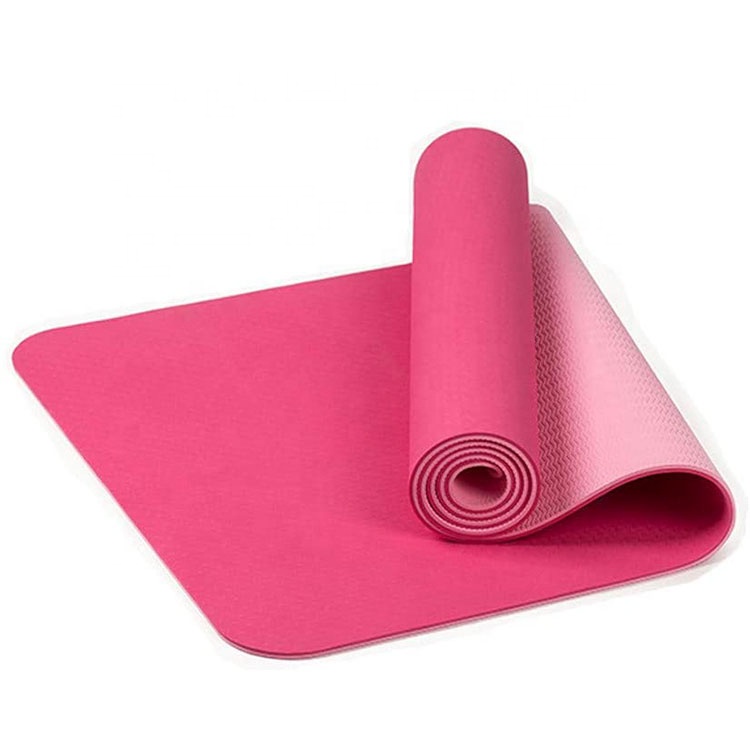 Yoga Mat TPE Dos Colores 6 mm