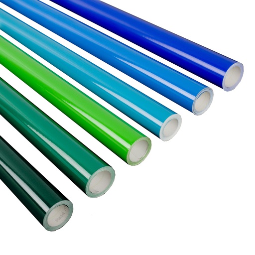 Rollo de PVC Autoadhesivo Color 80 mic.
