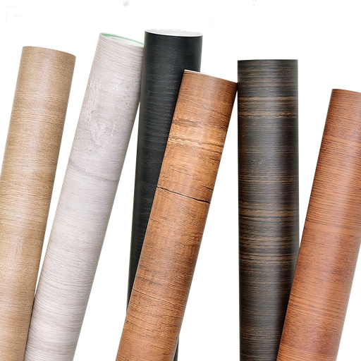 Rollo de PVC Autoadhesivo Simil. Madera 80 mic.